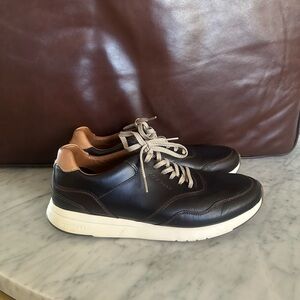 Cole Haan Grand OS Men’s Leather Sneakers Brown Size 10.5M Casual Comfort Shoes